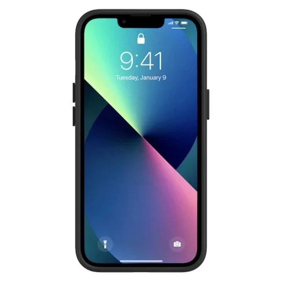 Incipio - IPH-1962-CHL Organicore Clear Case for iPhone 13 Pro - Charcoal
